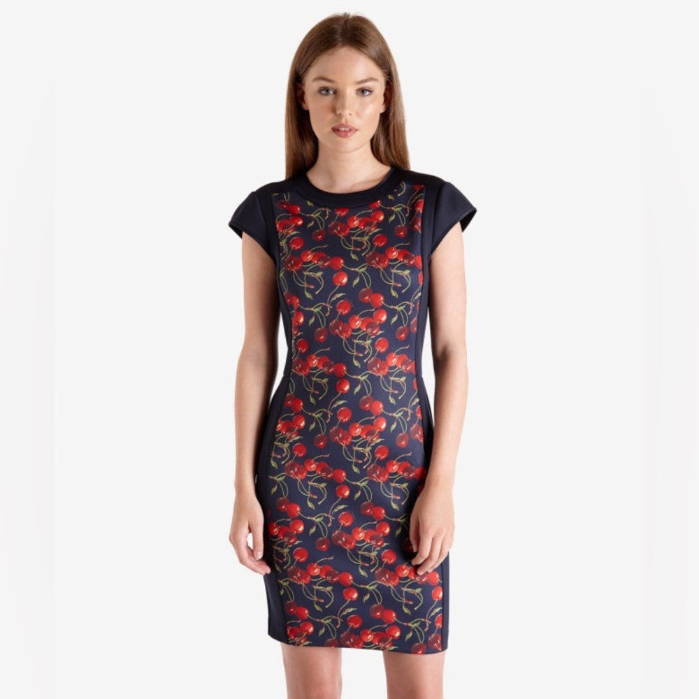 NWOT Ted Baker cherry dress